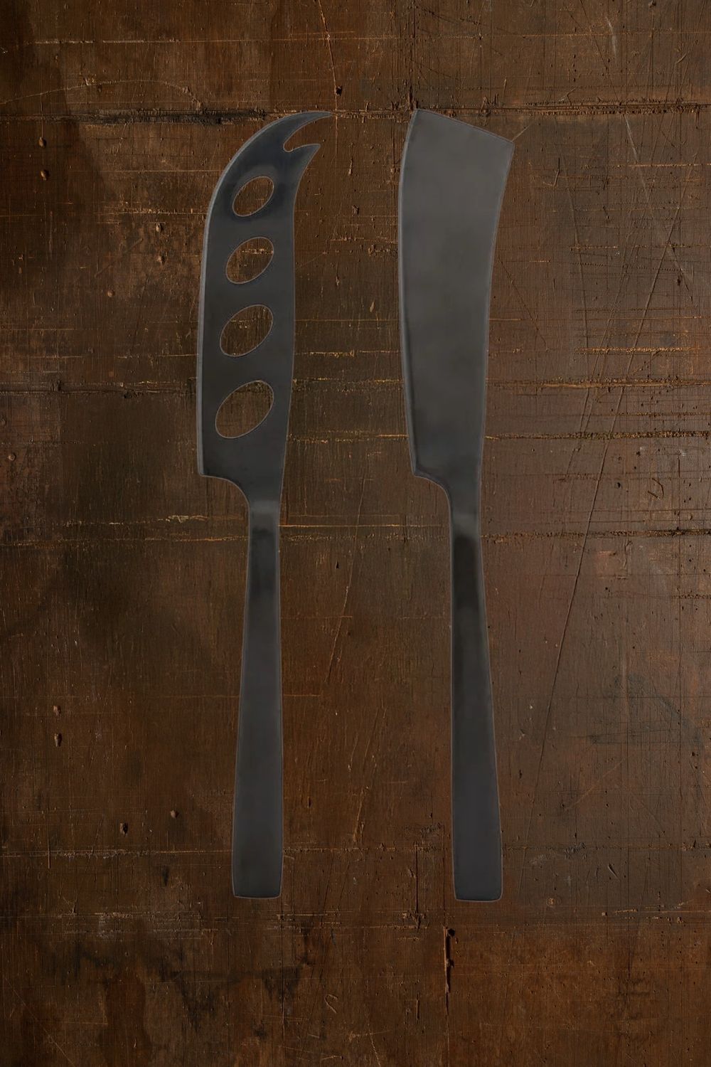 Black Cheese Knife Set