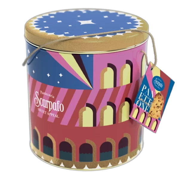 Scarpato Panettone Gourmet Tin