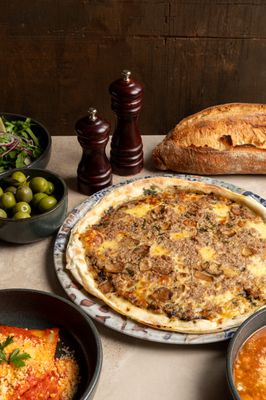 Pork Sausage &amp; Truffle Pizza