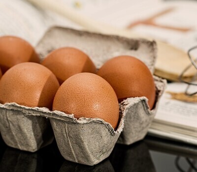 Kakelverse eieren (12 stuks)