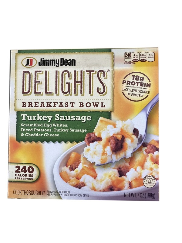 Jimmy Dean Turkey Sausage Breakfast Bowl 7 oz