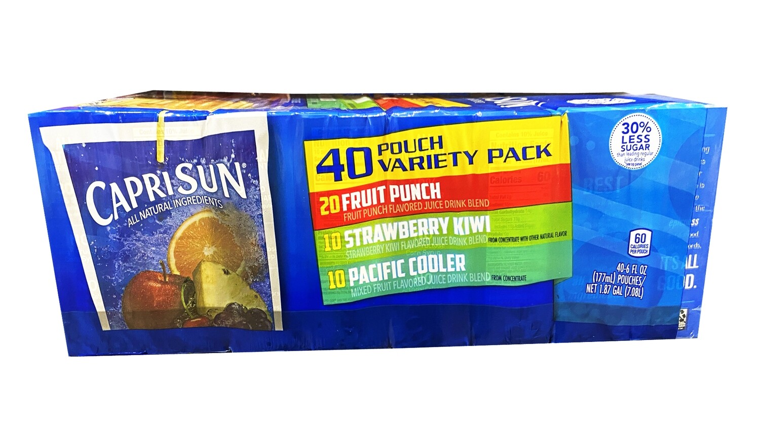 Capri Sun Flavored Juice Drink Blend Variety Pack, 40 ct./6 fl. oz.