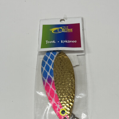 TBone Gold/Blue/Pink Scaled Flasher