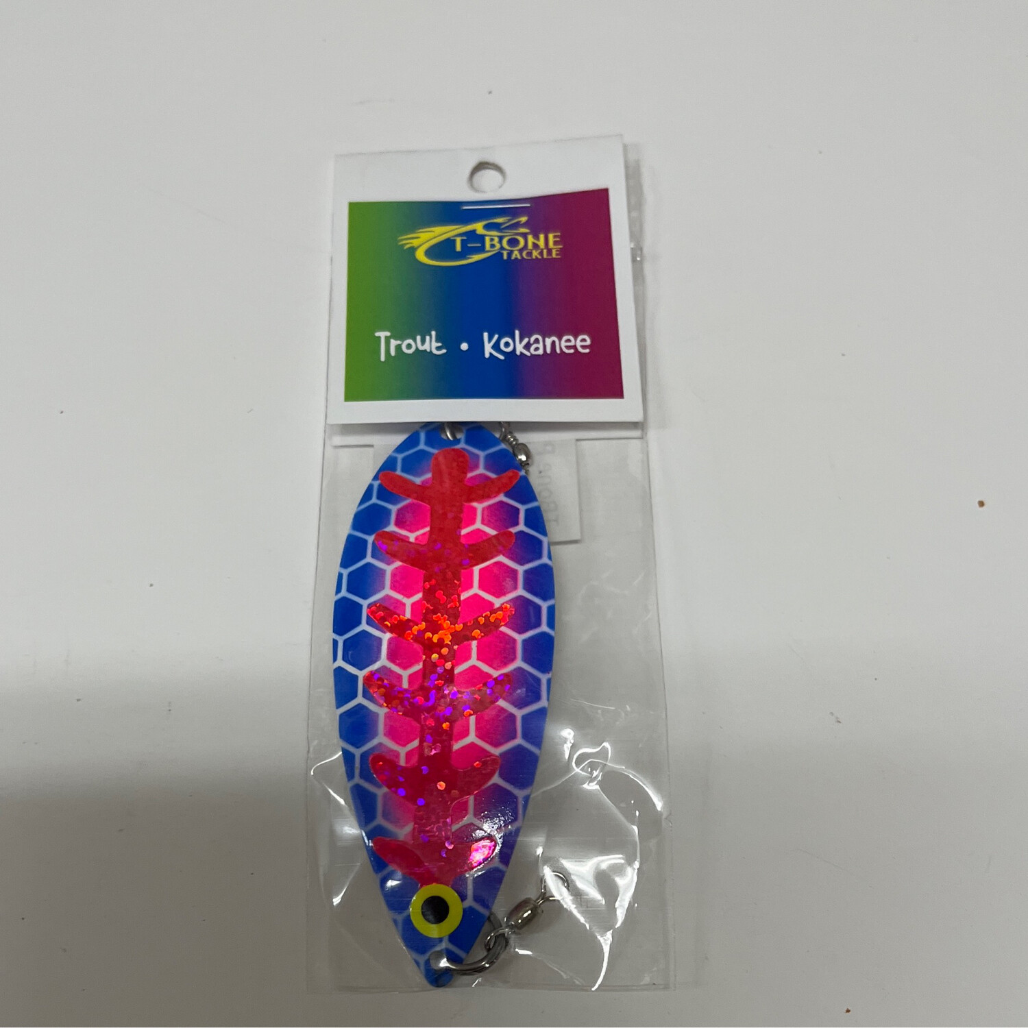 TBone Pink/Blue Fish Flasher