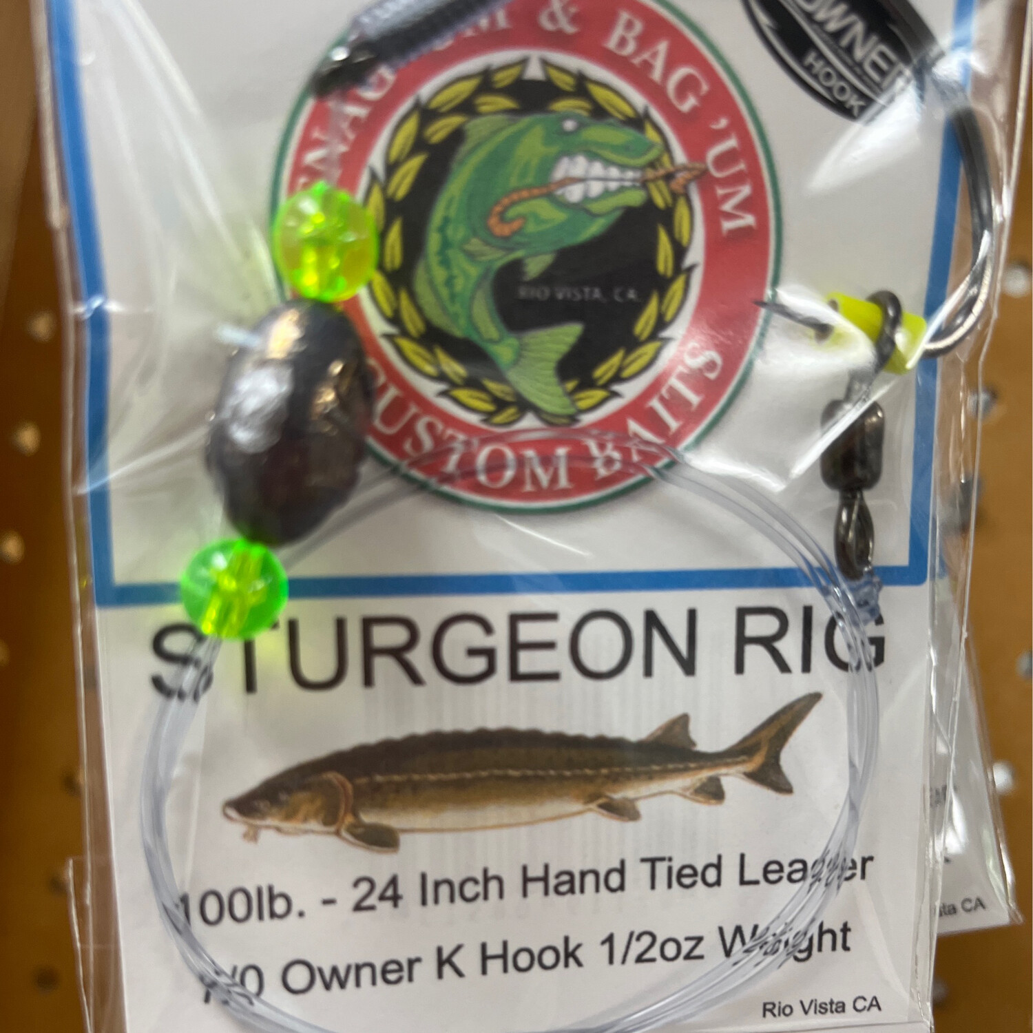 Sturgeon Rig 100ib 24in