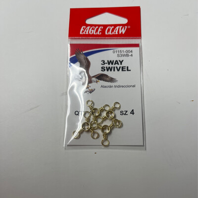 Eagle Claw 3way Swivel 01151-004 S3wb-4