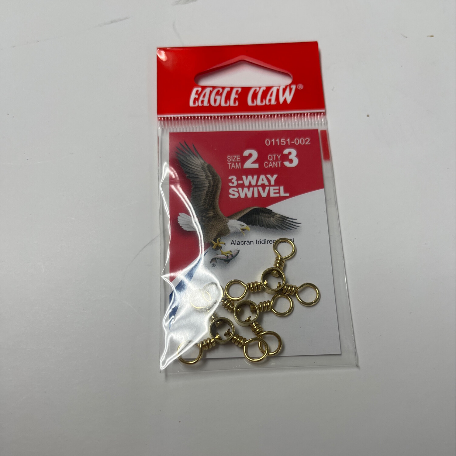 Eagle Claw 3 Way Swivel 01151-002