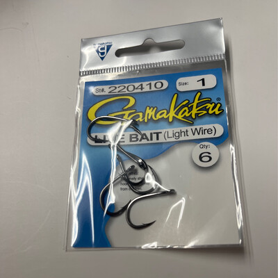 Gamakatsu Light Wire Live Bait 220410