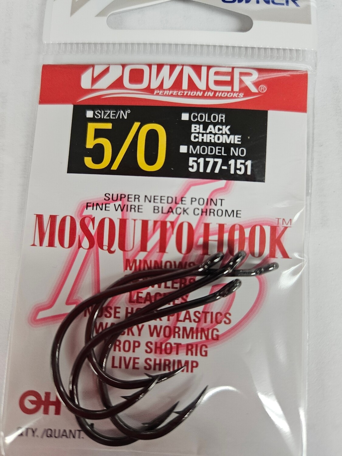 Owner Mosquito 5/0 #5177-151