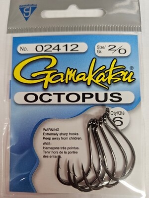 Gamakatsu 02412-2/0 octopus