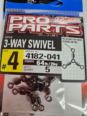 Owner 3 way swivel 4182-021