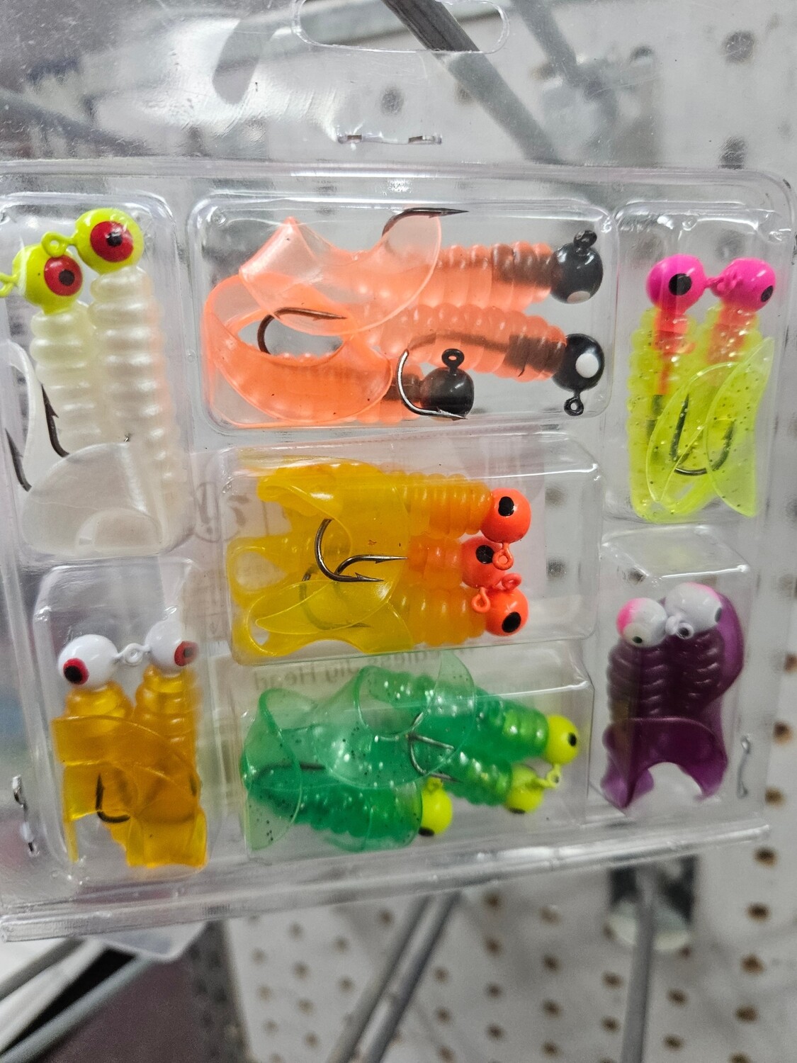 6 PC weedless jig head