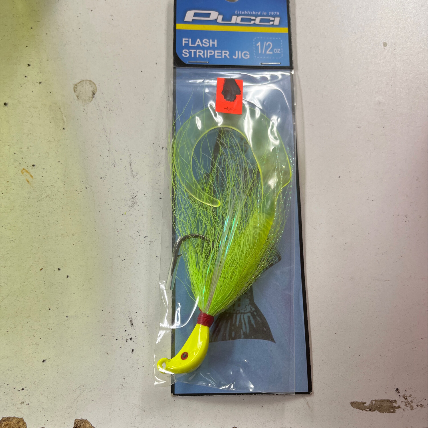 Pucci Flash Striper Jig 1/2 Oz Green Pfj12crcrcr