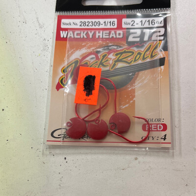 Gamakatsu Wacky Head 282309-1/16