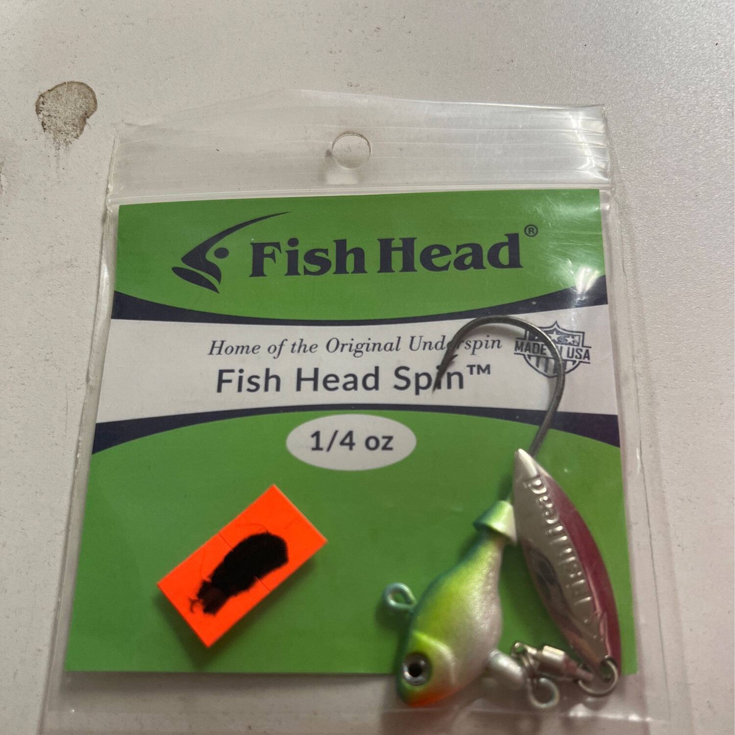 Fish Head Spin 1/4 Oz Sexy Shad 1101105