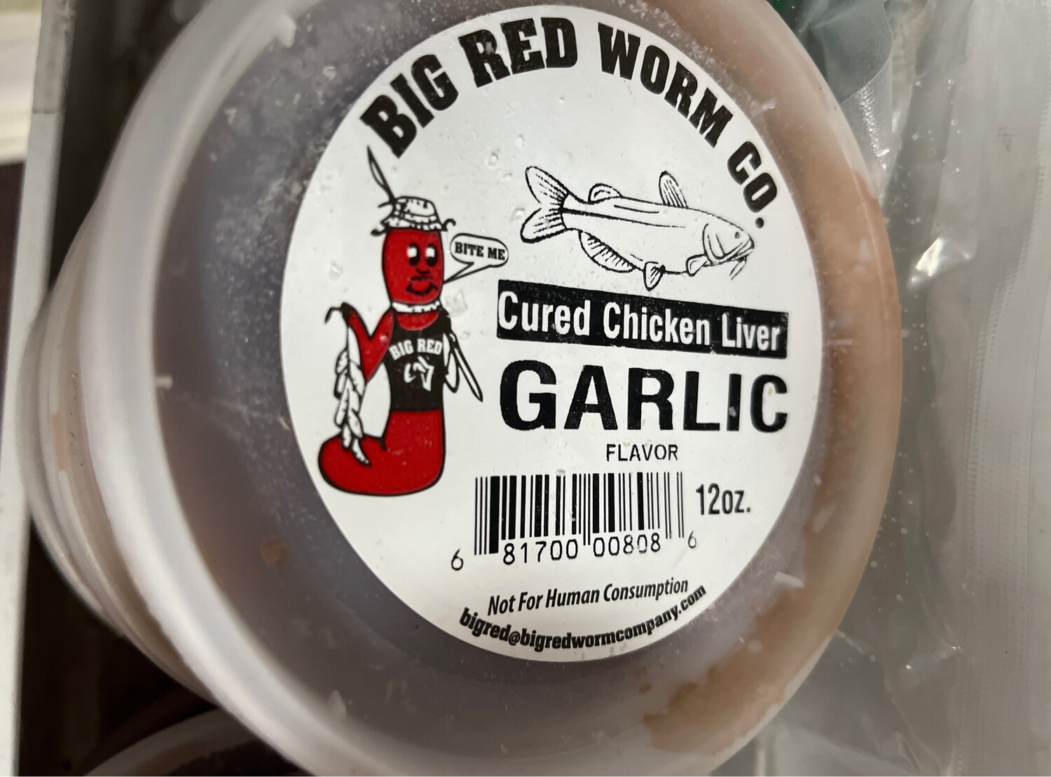 Frozen Garlic Chicken Liver 12oz