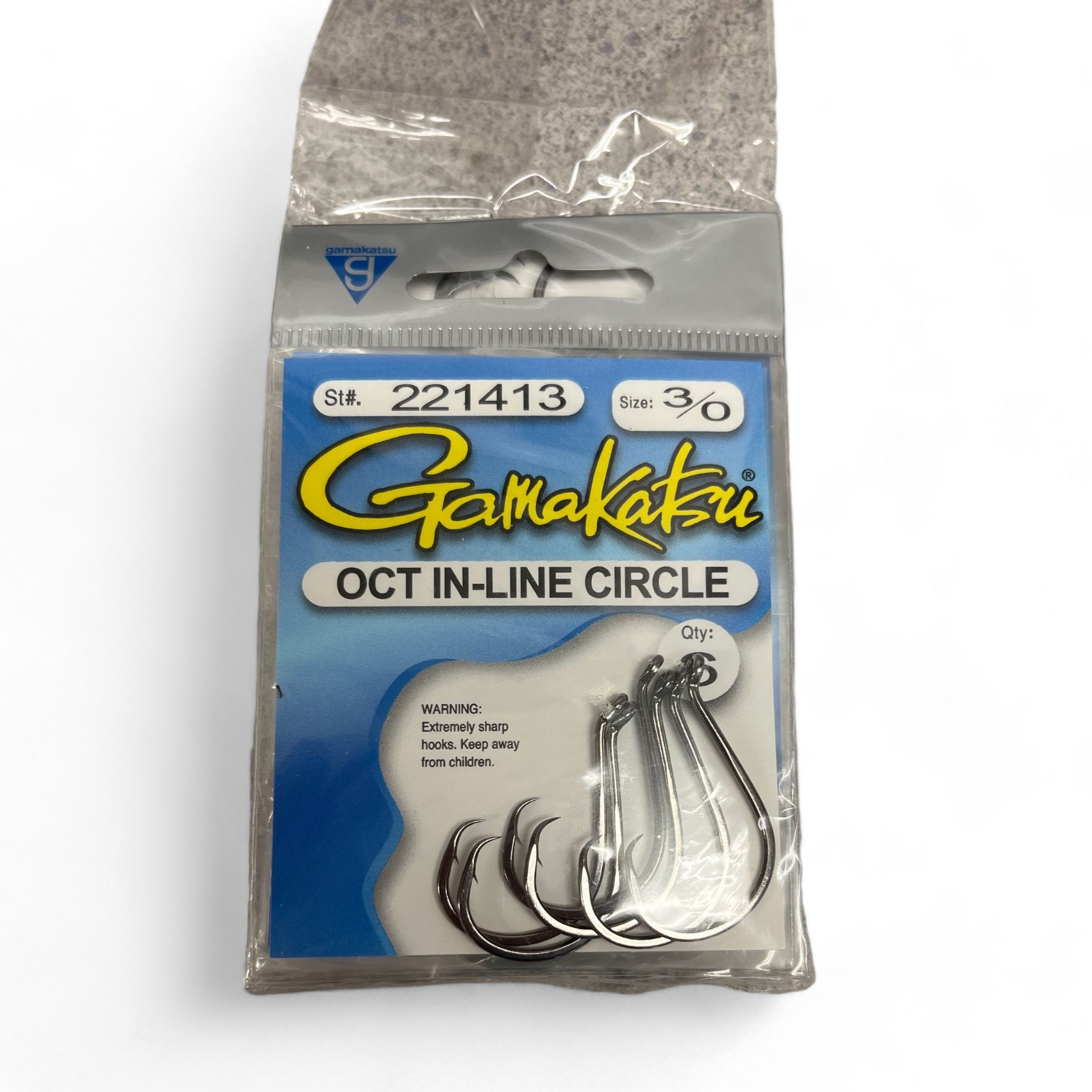 GAMAKATSU 3/0 CIRCLE HOOK 221413