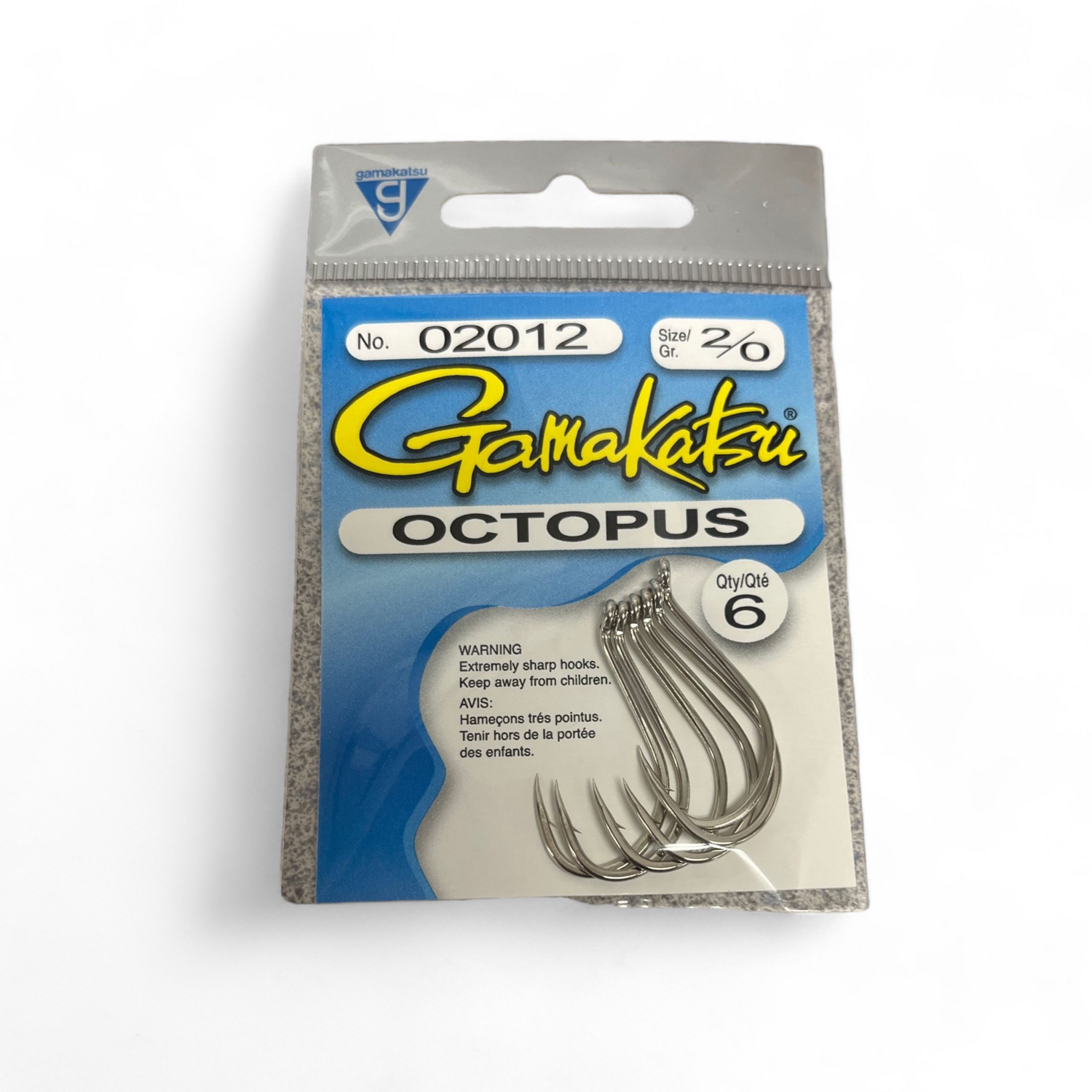 Gamakatsu 02012-2/0 Octopus Hk