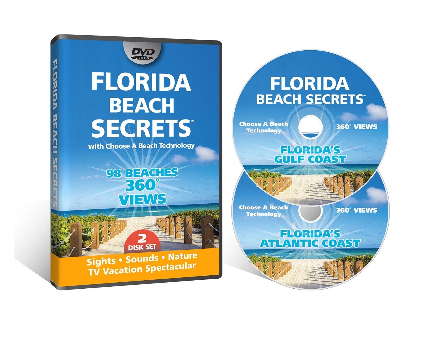 Florida Beach Secrets
2 Disc DVD SET