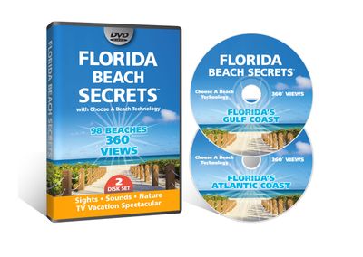 Florida Beach Secrets       2 Disc DVD SET