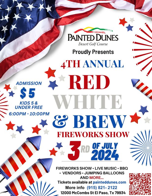 SPONSORS PAYMENT ONLY (RED, WHITE & BREW)
