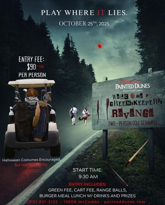 🎃 Greenskeeper’s Revenge II: Two-Person Golf Scramble 🎃