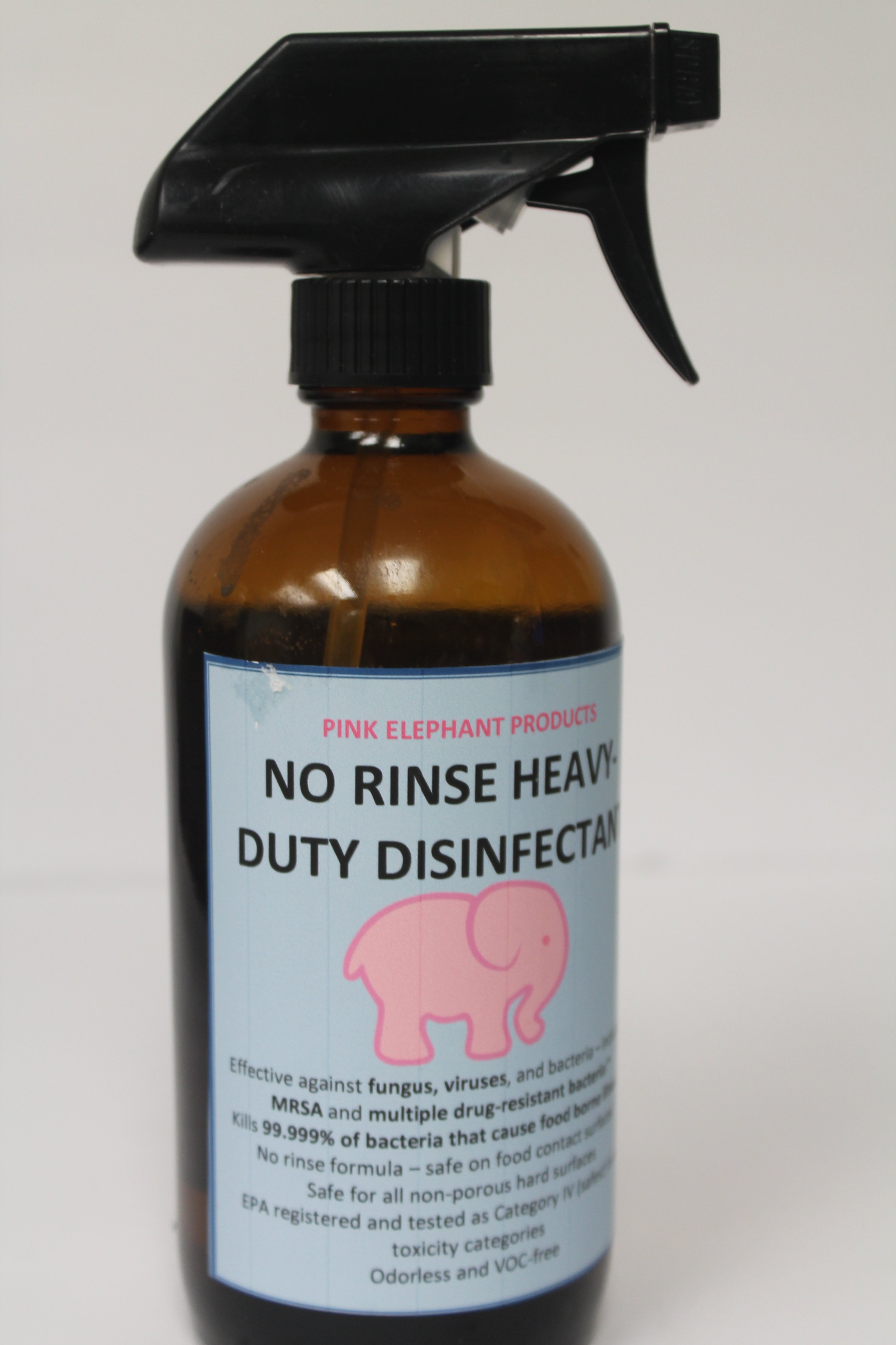 Pink Elephant No Rinse Heavy Duty Disinfector 00193