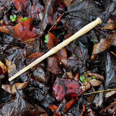 Spalted Hackberry Wand