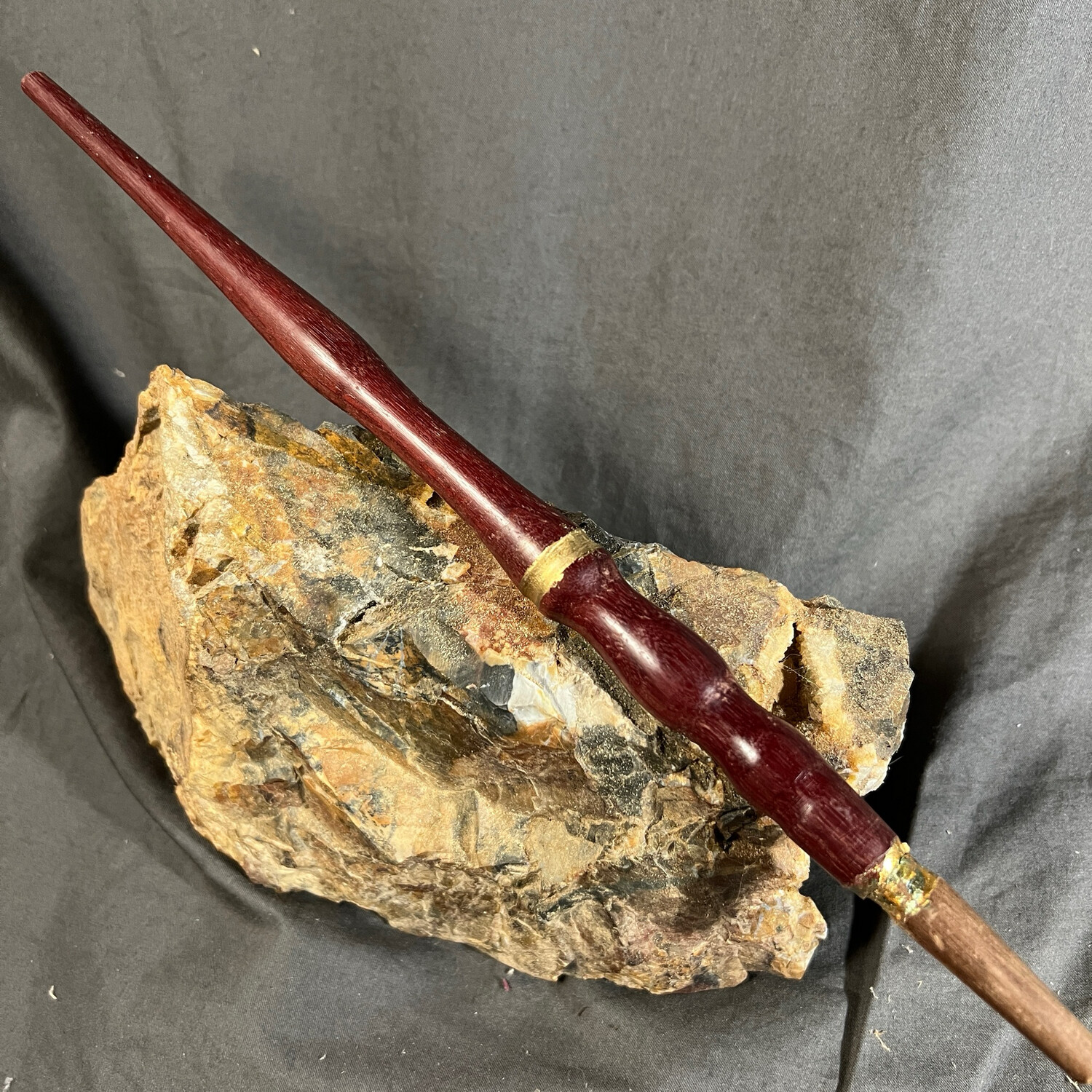 Purpleheart &amp; Walnut Wand