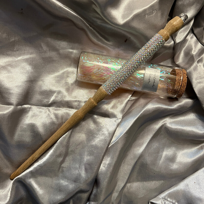 Crystal Unicorn Witch&#39;s Wand