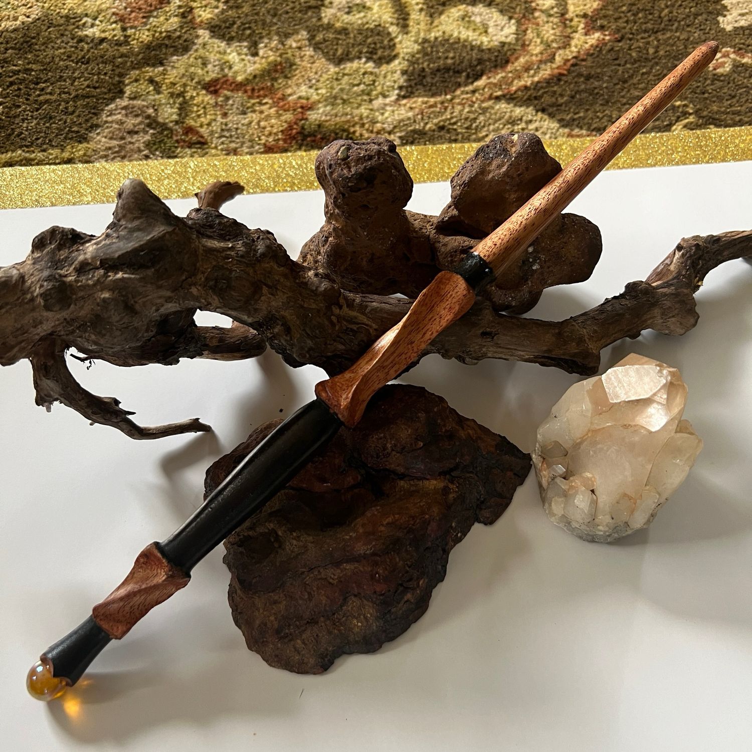 Mahogany twist wand