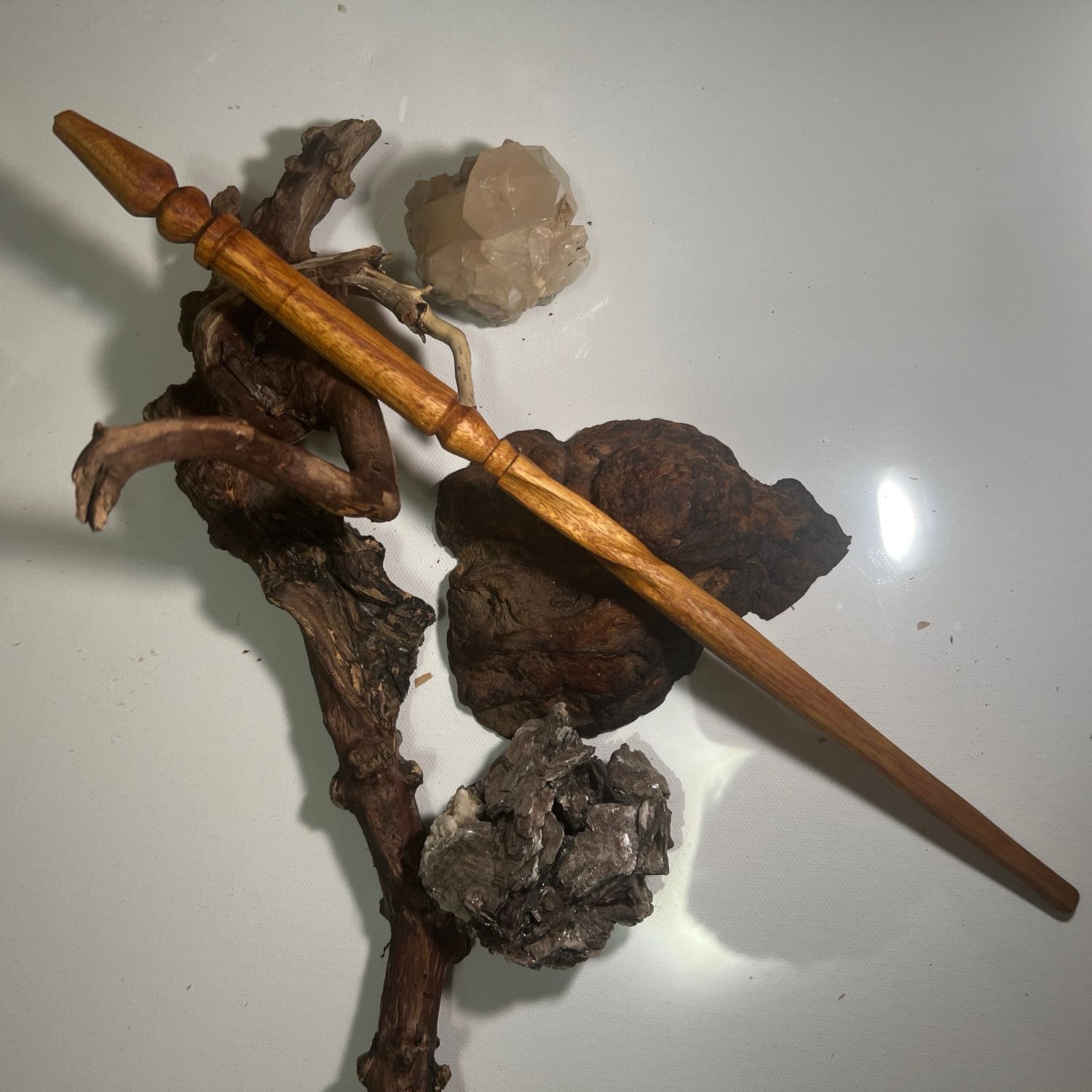 Canarywood wand