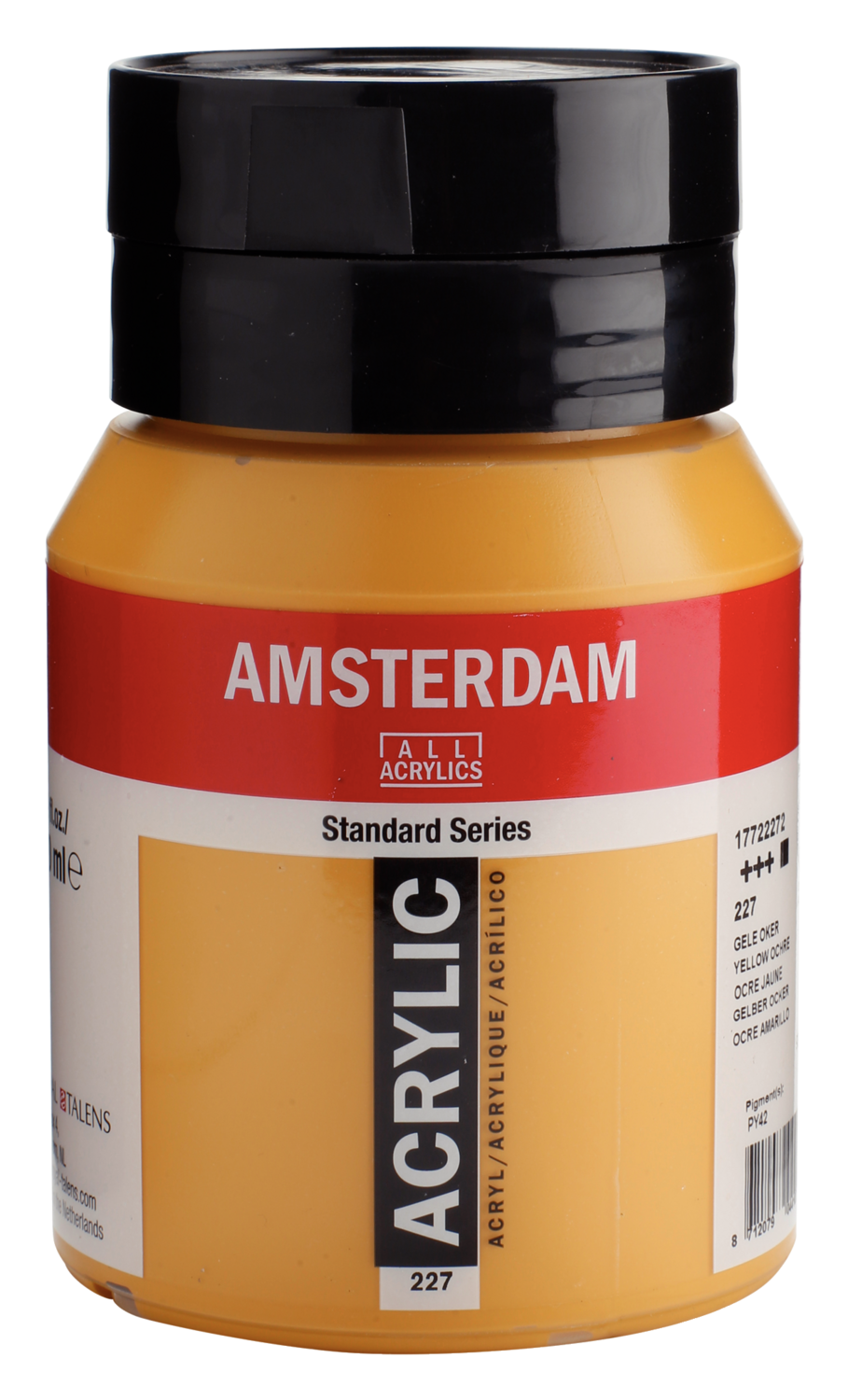 Amsterdam Standard Series Acrylverf Pot 500 ml Gele Oker 227