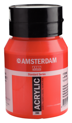 Amsterdam Standard Series Acrylverf Pot 500 ml Naftolrood Middel 396
