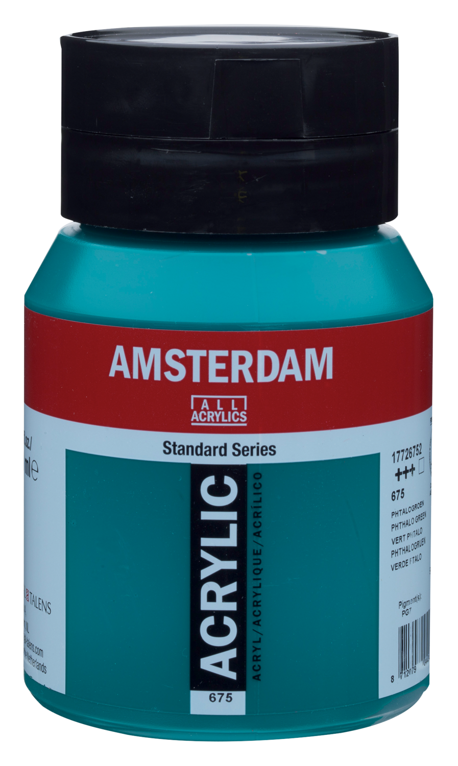Amsterdam Standard Series Acrylverf Pot 500 ml Phtalogroen 675