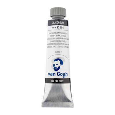 Van Gogh Olieverf Tube 40 ml Zinkwit (Saffloerolie) 104