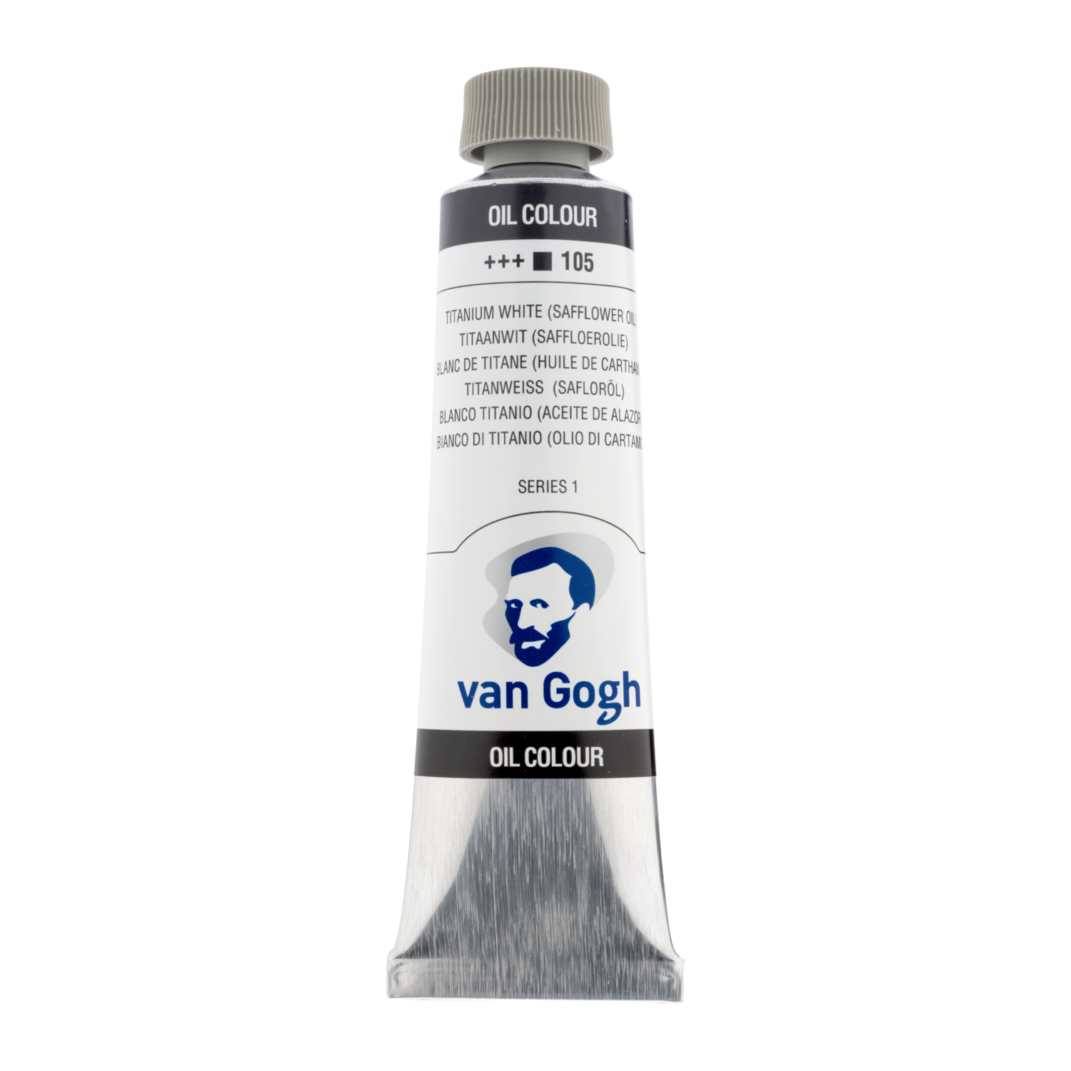 Van Gogh Olieverf Tube 40 ml Titaanwit (Saffloerolie) 105