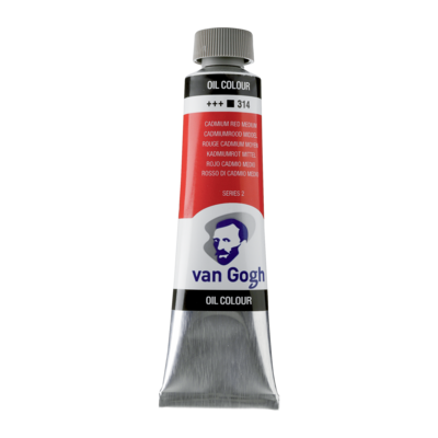 Van Gogh Olieverf Tube 40 ml Cadmiumrood Middel 314