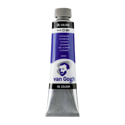 Van Gogh Olieverf Tube 40 ml Ultramarijn 504