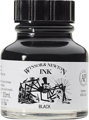 Tekeninkt Winsor &amp; Newton - Black, 30 ml