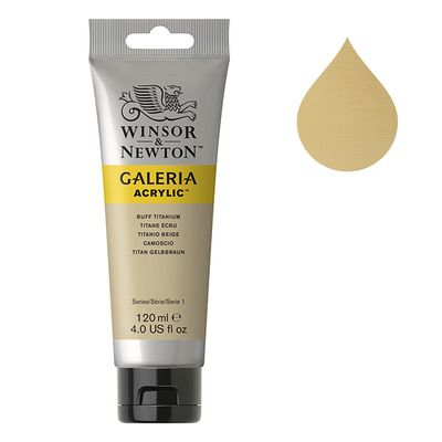 Galeria Acrylverf van Winsor &amp; Newton, 120 ml, Buff titanium (060)