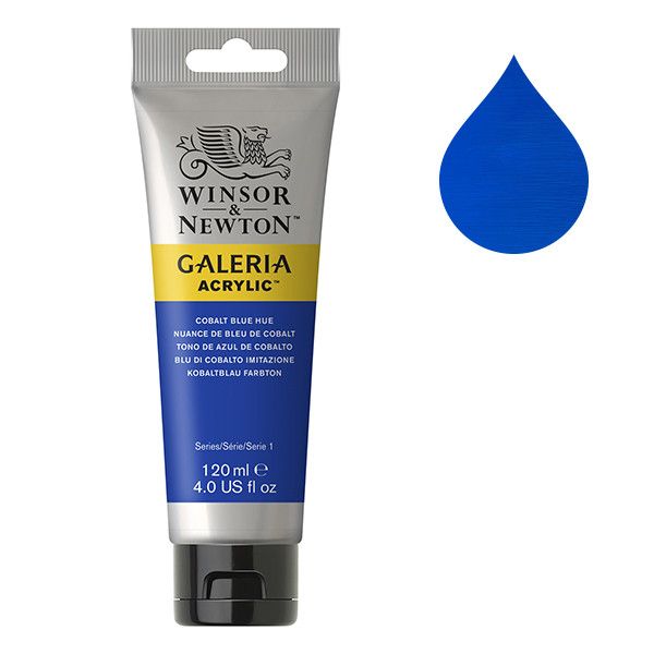 Galeria Acrylverf van Winsor &amp; Newton, 120 ml, Cobalt blue hue (179)