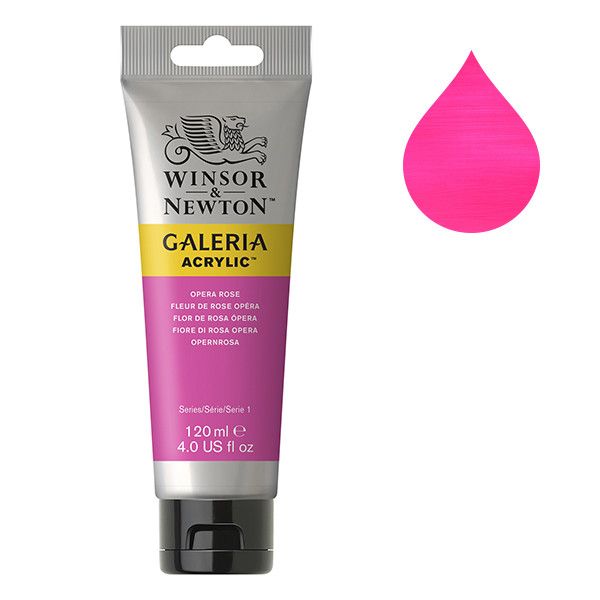 Galeria Acrylverf van Winsor &amp; Newton, 120 ml, Opera rose (448)