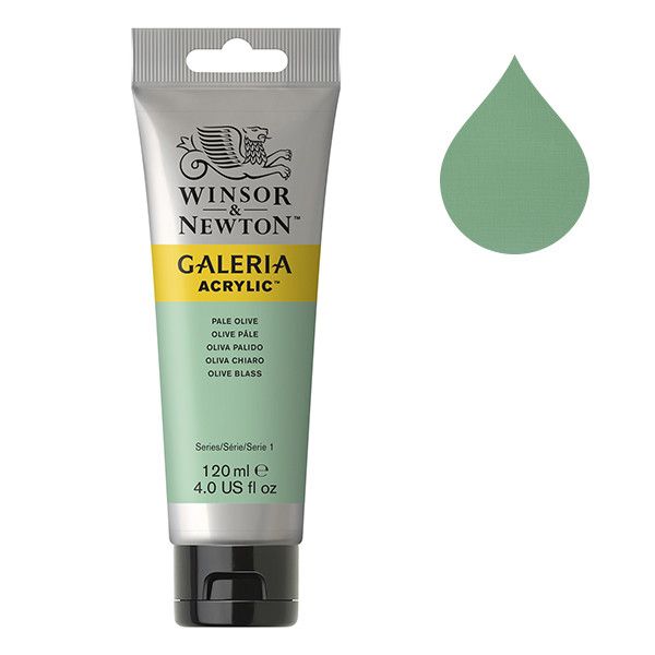 Galeria Acrylverf van Winsor &amp; Newton, 120 ml, Pale olive (435)