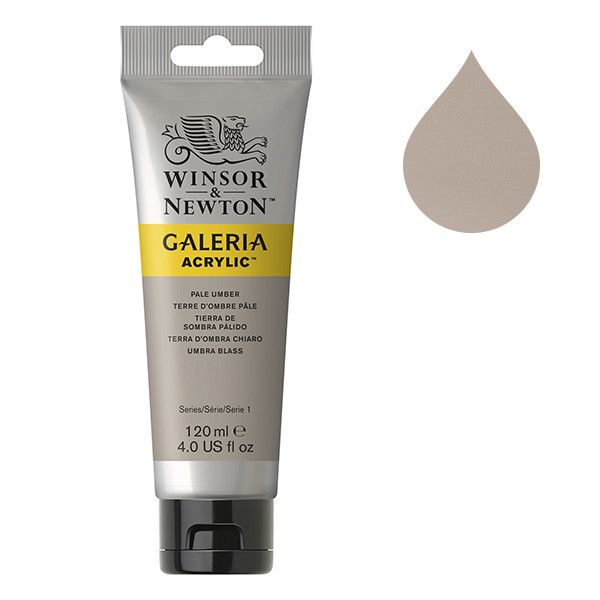 Galeria Acrylverf van Winsor &amp; Newton, 120 ml, Pale umber (438)