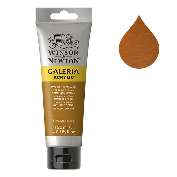 Galeria Acrylverf van Winsor &amp; Newton, 120 ml, Raw sienna opaque (553)