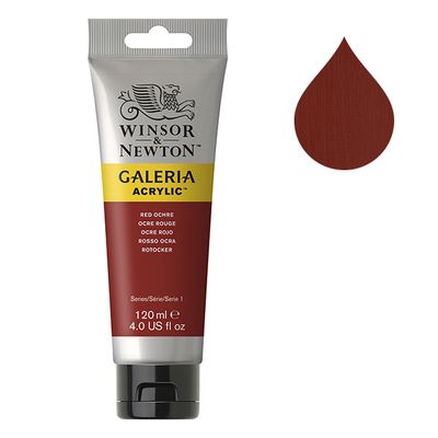 Galeria Acrylverf van Winsor &amp; Newton, 120 ml, Red ochre (564)