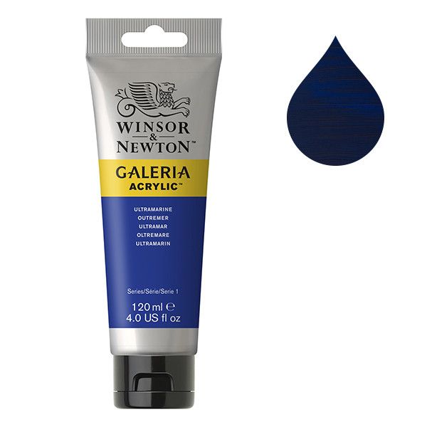 Galeria Acrylverf van Winsor &amp; Newton, 120 ml, Ultramarine (660)