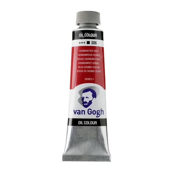 Van Gogh Olieverf, 40 ml, Cadmium Red Deep (306)