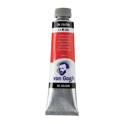 Van Gogh Olieverf, 40 ml, Azo Red Medium (393)